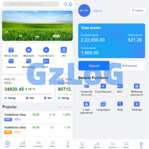 印度股票系统/海外多语言股票/杠杆交易/新股申购/大宗交易