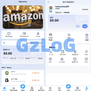 多语言亚马逊自动抓取订单系统/返佣系统/叠加组/电商抢单刷单系统