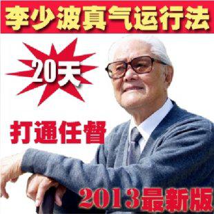 李少波真气运行法视频书籍教程 20天打通任督二脉 养生武术气功