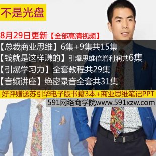 苏引华总裁商业思维视频教程引爆学习力课程快速记忆阅读教育培