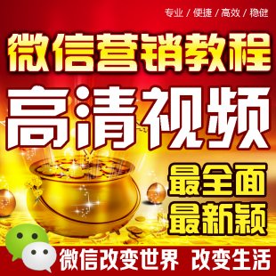 新势力微营销培训系列课程（朋友圈精准粉丝推广引流）价值598元