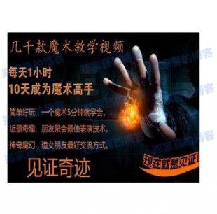 近景 硬币 纸牌 扑克 预言 橡皮筋 魔术教学大全把妹极品魔术教程