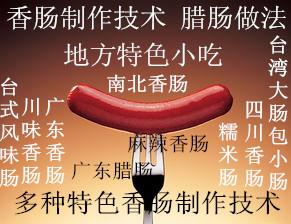香肠制作技术 腊肠做法 地方特色小吃 创业技术配方大全