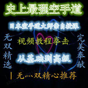 空手道教程 武术教程 日本空手道自学教程 空手道视频学习课程