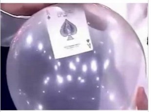 2014刘谦春晚 扑克牌入气球 原版魔术教学 神奇把妹震撼的穿越YIF