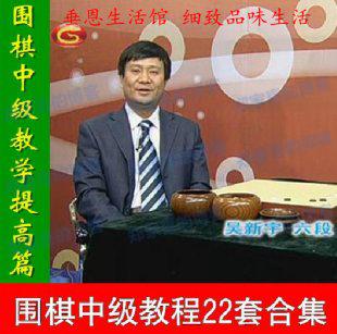 围棋视频全集 围棋教学视频教程合集《初级入门与提高篇》赠电子