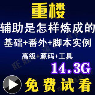 重楼游戏辅助是怎样炼成的全套（基础番外脚本实例高级源码工具）