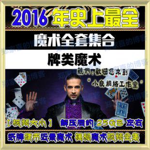 魔术牌技教学纯手法技术视频教程扑克牌魔术 千洗发防控认术全套