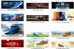 37个男鞋banner专题页面设计素材 淘宝海报设计psd模板