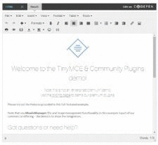 TinyMCE(可视化HTML编辑器) v5.2.0