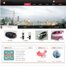 （自适应手机版）黑色的响应式网站源码 电子科技网站企业织梦模板