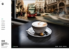 (自适应手机版)响应式带音乐背景咖啡奶茶食品类网站源码 html5高端甜点西餐厅织梦模板