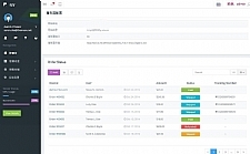 Thinkphp5权限分配系统 响应式后台权限分配系统源码下载 菜单按钮可展开关闭