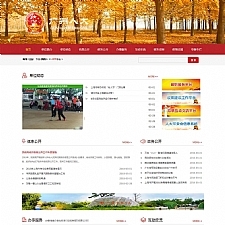 （带手机版数据同步）政府行政部门事业单位商会协会类网站源码 红色地方政府类网站织梦模板