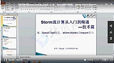 Apache Strom+Zookeeper集群技术实战 Strom理论实战没结合视频教程 大数据的支点