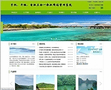 网新企业网站管理系统（蓝色） v8.3