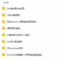 高级UI交互设计师完整知识体系课程视频教程