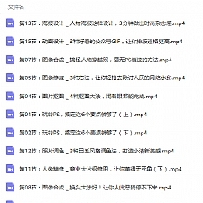 PS零基础快速入门到精通视频教程