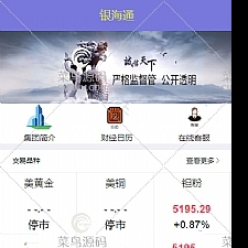 银海国际虚拟实体交易盘 原油，币，稀有金属等等交易所源码