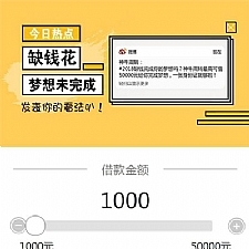 小额现金贷网络贷款系统源码+可打包成APP+短信接口+征信接口