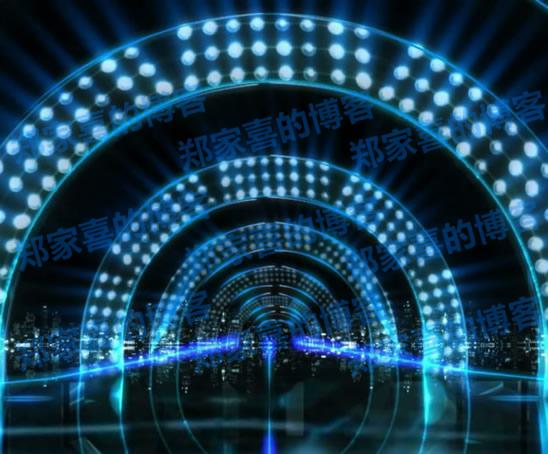 动感光门灯光秀 华丽婚礼婚庆舞台LED大屏幕背景VJ视频素材