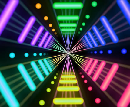 彩色霓虹隧道夜店 酒吧 LED视频动态背景VJ素材 酷炫动感