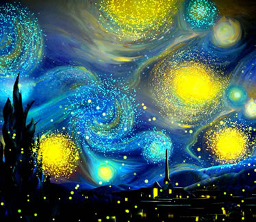 高清动态星空粒子演出背景1990 高端婚礼婚庆LED大屏幕视频VJ素材