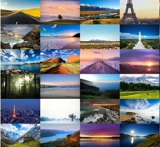 世界PS摄影素材 高清平面设计网页背景图库风景