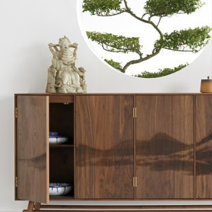 家具设计素材 自然禅意新中式家具 室内软装设计素材