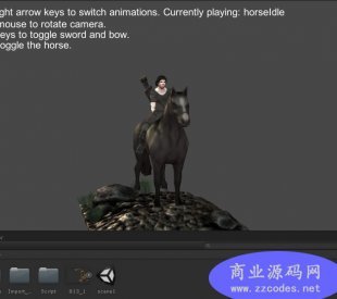 unity3d游戏源码 弓箭骑士源文件（骑马与砍杀风格）