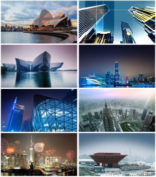 现代城市视频素材 地标建筑商业高楼大厦夜景 宣传片实拍视频