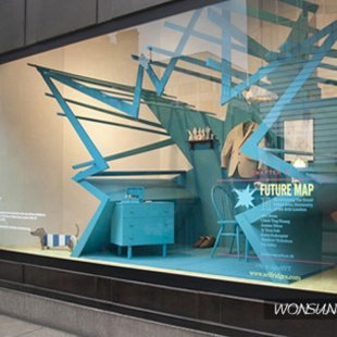 服装店橱窗设计 空间展示设计 参考资料素材 设计灵感