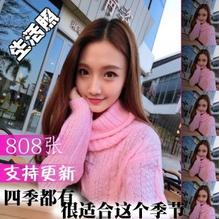 女神高清美女真实生活照片 无水印手机自拍照片四季冬天808张编