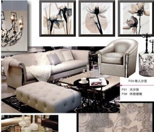 大师邱德光 软装陈设配饰方案 新古典样板房软装设计资料素材