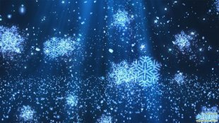 AE模板 mov和mp4 雪花视频素材