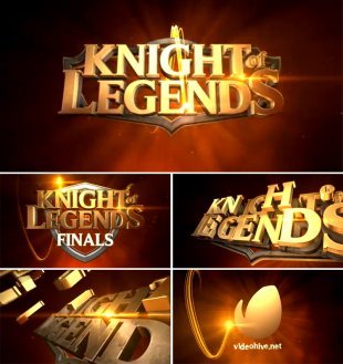 2015震撼大气恢宏传奇史诗3D文字标题电影级LOGO演绎片头AE模板