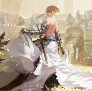 日式动漫人物线稿素材 PSD游戏原画素材 CG设定合集