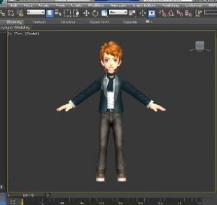 QQ飞车人物游戏素材 QQ飞车人物3D模型 美术素材资料