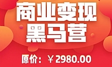 抖音黑马商业变现最新教程_抖音商品橱窗卖货实操、进阶玩法高速变现