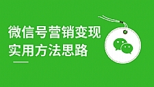 微信号朋友圈刷屏裂变最新营销变现教程 实用方法思路（共12节）价值199元
