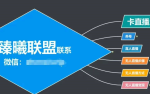 臻曦联盟教程_最新无人直播操作步骤