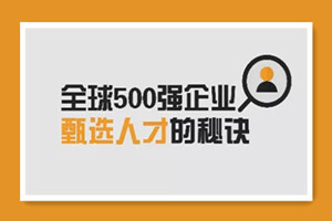 求职面试 500强HR带你完美面试