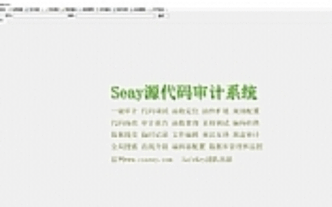 【去马修复版】SEAY代码审计系统源码  独家去除后门/排门