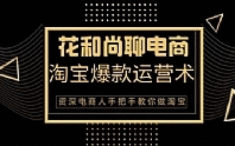 花和尚·天猫淘宝爆款运营实操技术，手把手教你月销万件的爆款打造技巧