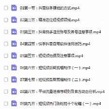 《短视频必上热门技术》揭开搬运+原创视频的爆品技巧，发一个热一个
