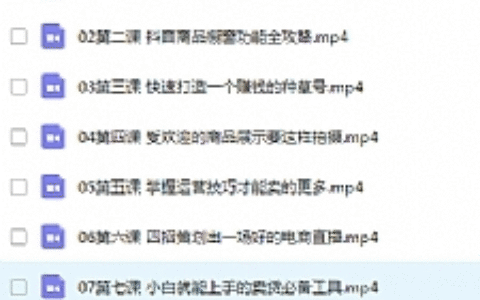 【靠短视频卖货也能月入过万】8个运营套路+1个选品思路 0基础快速上手