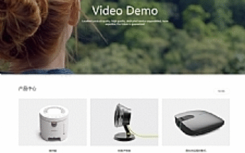 黑白电子产品网站源码 织梦dedecms模板 [带手机版数据同步]