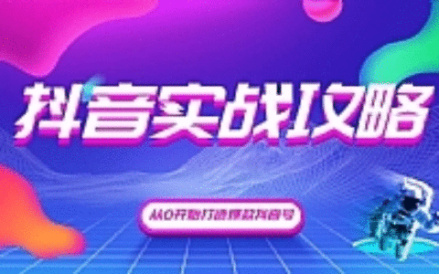 抖音精细化粉丝运营，抖音实战攻略，从0开始打造爆款抖音号