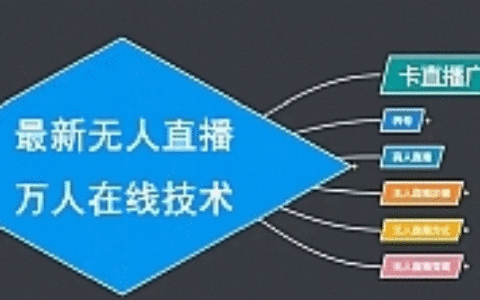 最新无人直播万人在线技术：养号+真人+无人直播步骤+方式+变现（无水印）