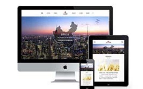 织梦响应式企业集团的网站织梦模板将军自适应手机端